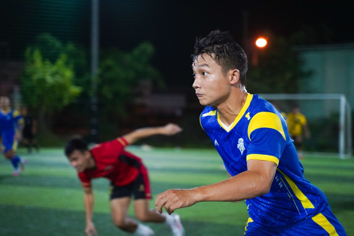 deux buts action scène dit football